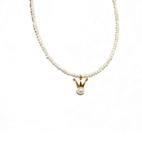 necklace with corona shape