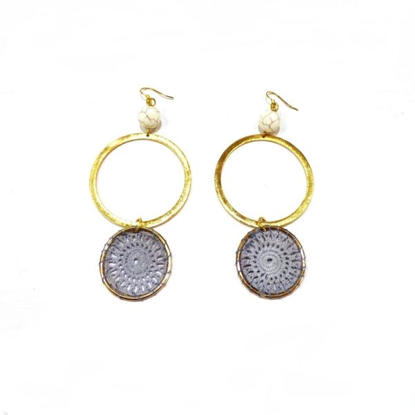 earings gold plated